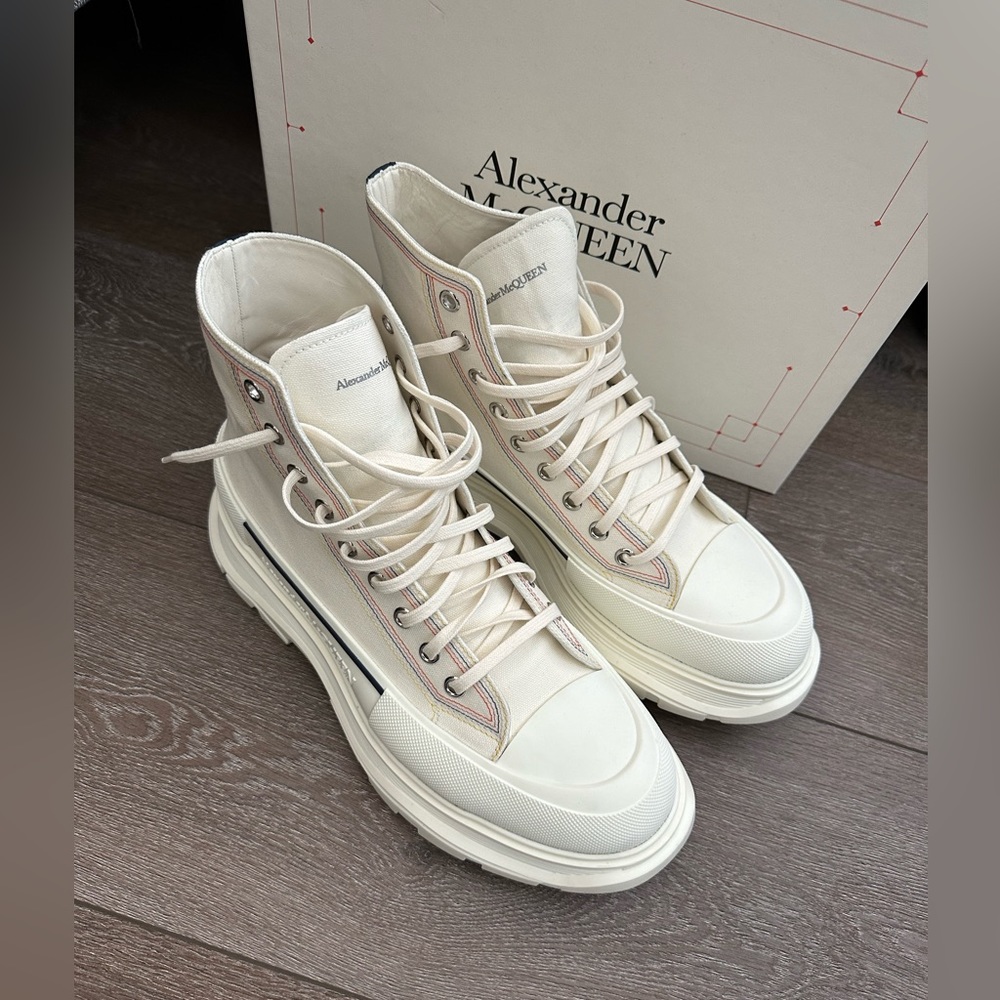 Alexander McQueen Thread Boots size 47/13